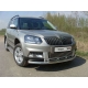 Защита переднего бампера 60 мм ТСС для Skoda Yeti 2014-2018